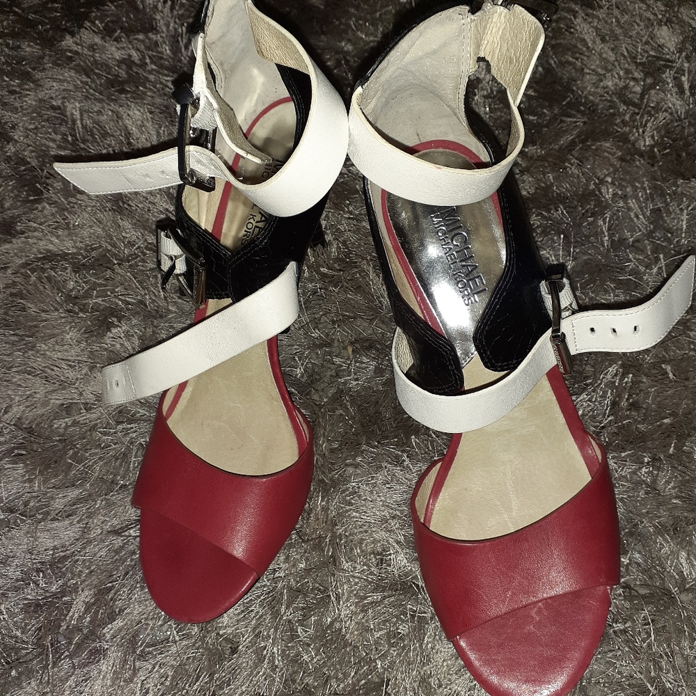 Michael Kors, Heels, Size 7 M.Two Tone
